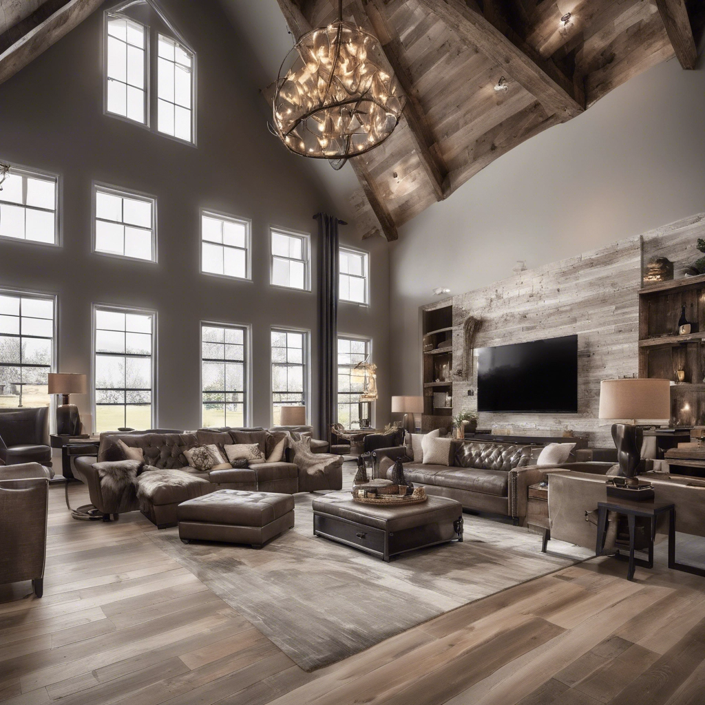 Interior Reclaimed Wood in Living Room