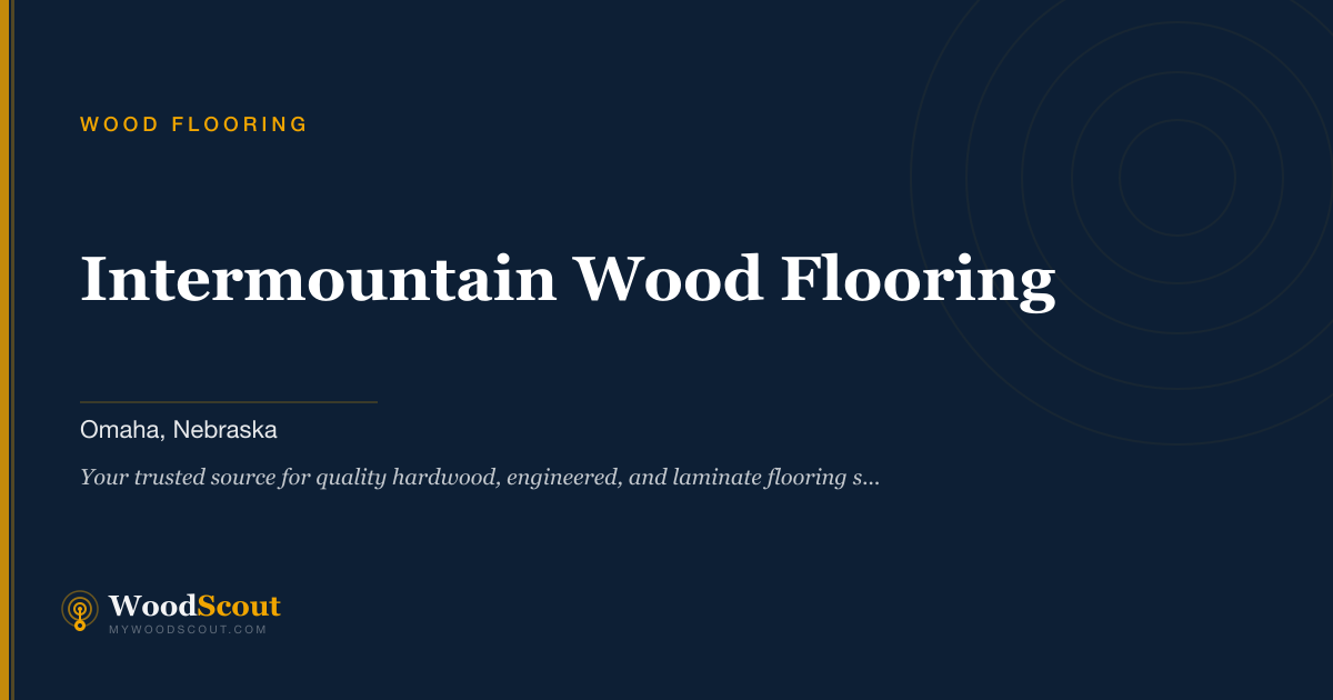 Intermountain Wood Flooring wood flooring in Omaha, Nebraska — hardwood flooring and wood floors