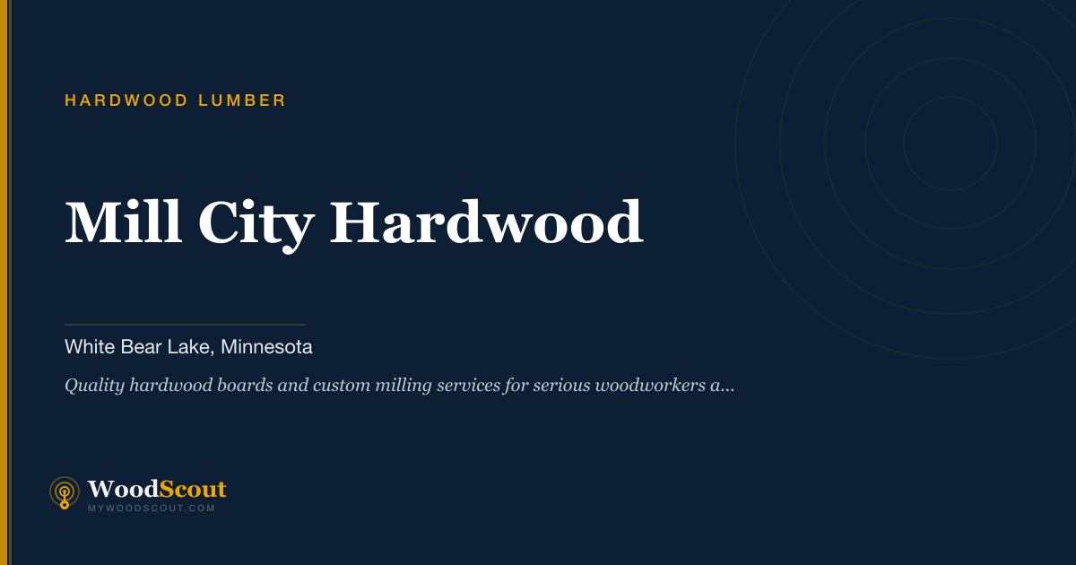 Mill City Hardwood hardwood lumber in White Bear Lake, Minnesota — hardwood lumber and hardwood boards