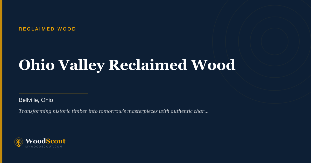 Ohio Valley Reclaimed Wood reclaimed wood in Bellville, Ohio — reclaimed wood and salvaged lumber