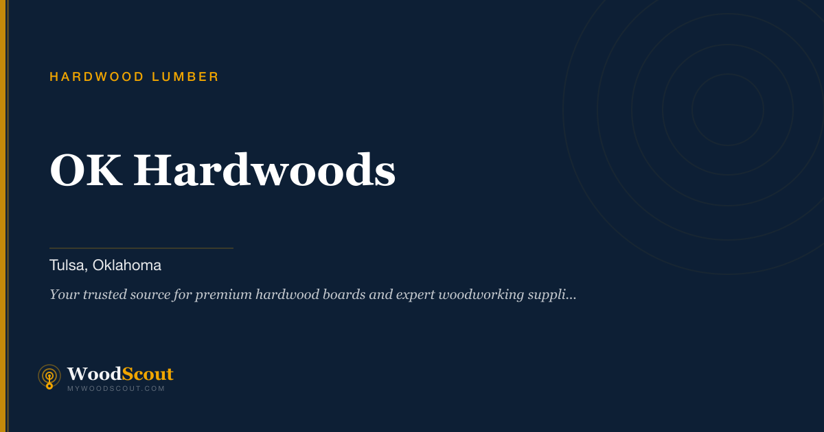 OK Hardwoods hardwood lumber in Tulsa, Oklahoma — hardwood lumber and hardwood boards