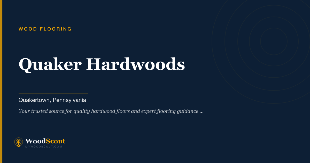Quaker Hardwoods wood flooring in Quakertown, Pennsylvania — hardwood flooring and wood floors