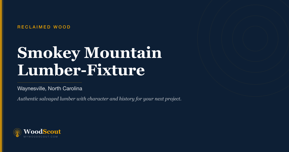 Smokey Mountain Lumber-Fixture reclaimed wood in Waynesville, North Carolina — reclaimed wood and salvaged lumber